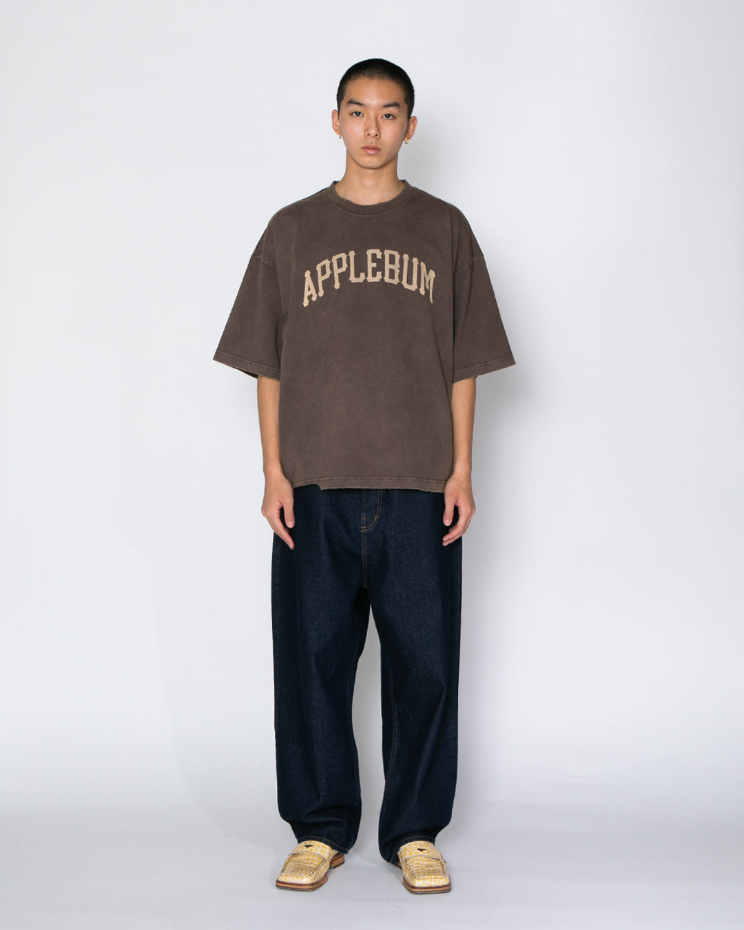 非売品 fullcourt21 シャツ TACHIKARA APPLEBUM Damaged Short T-shirt / 2611120