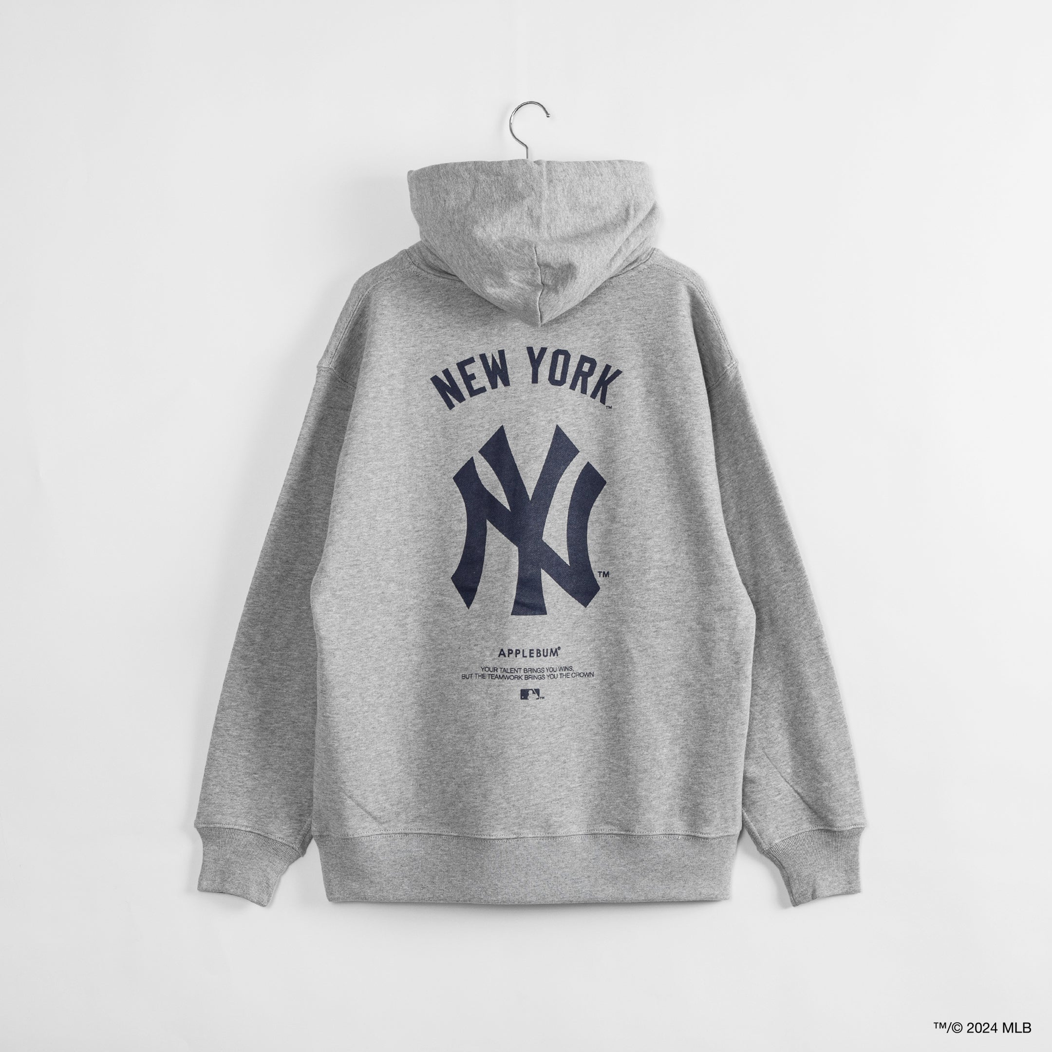 "New York Yankees Boy" Sweat Parka [H.Gray] / ML2410401Y