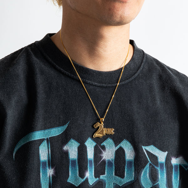 【Collaboration】Logo Necklace [Gold] / TS2311002