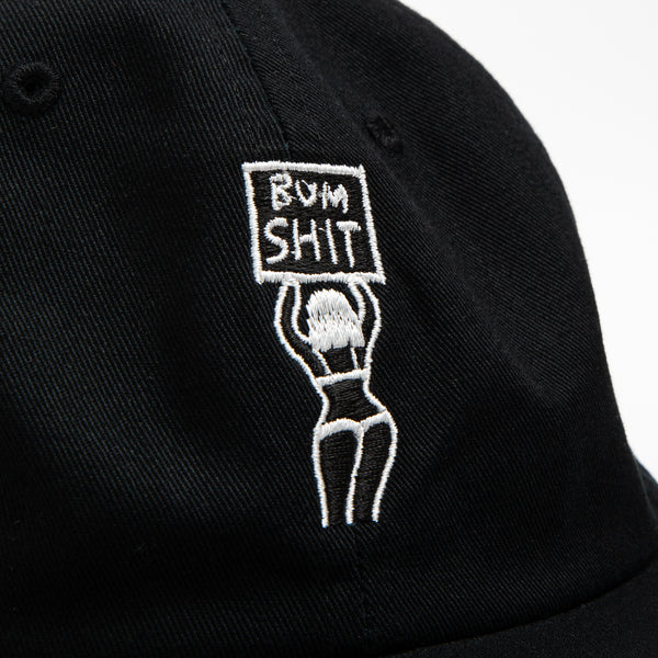 "BUM SHIT" Cap [Black] / HS2410901