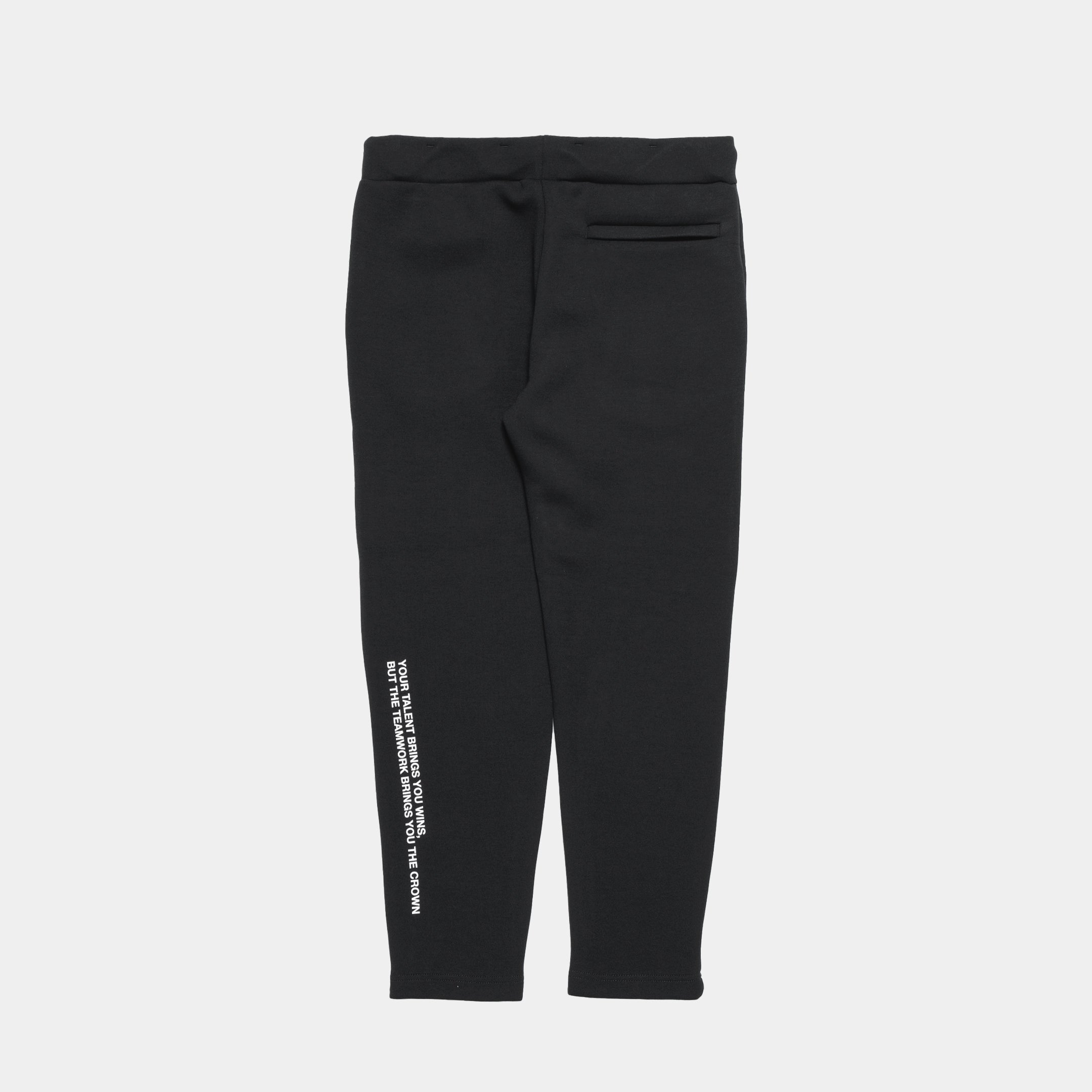 Sports Logo Double Knit Pants [Black] / EA2420803