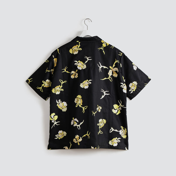 "Free" Aloha Shirt [Black] / 2410202