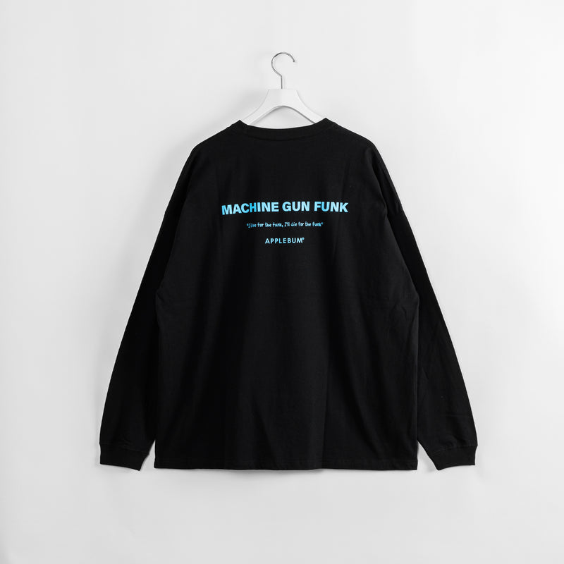 ”Machine Gun Funk” L/S T-shirt [Black] / 2411102