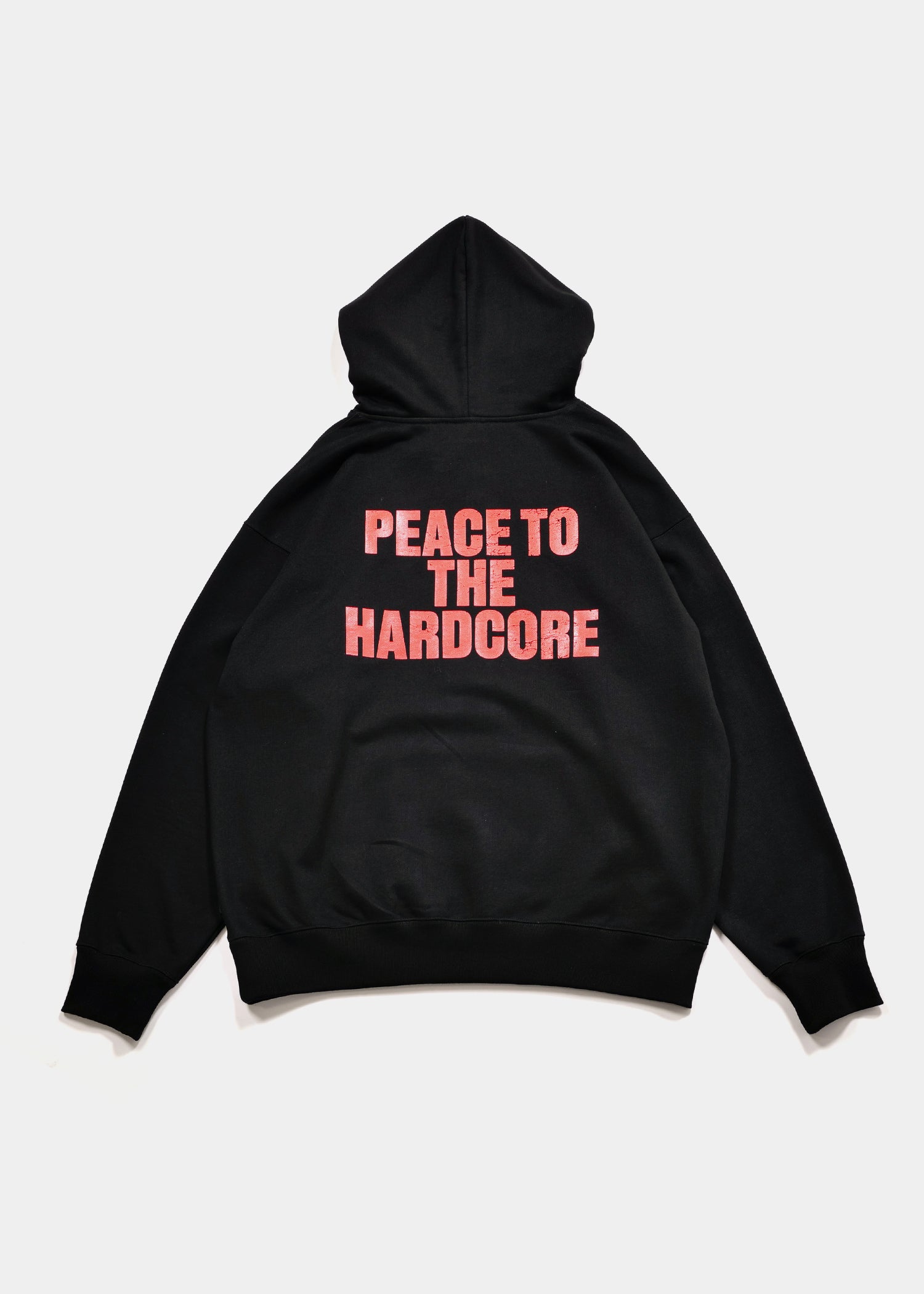 “PEACE TO THE HARDCORE” Sweat Parka / 2520406