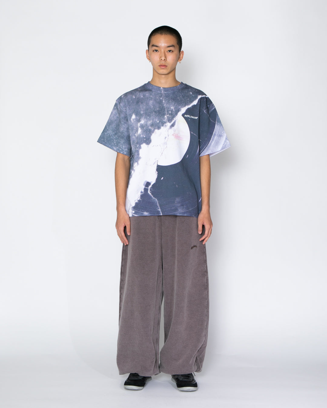Powder-Dye Wide Sweat Pants / 2610807