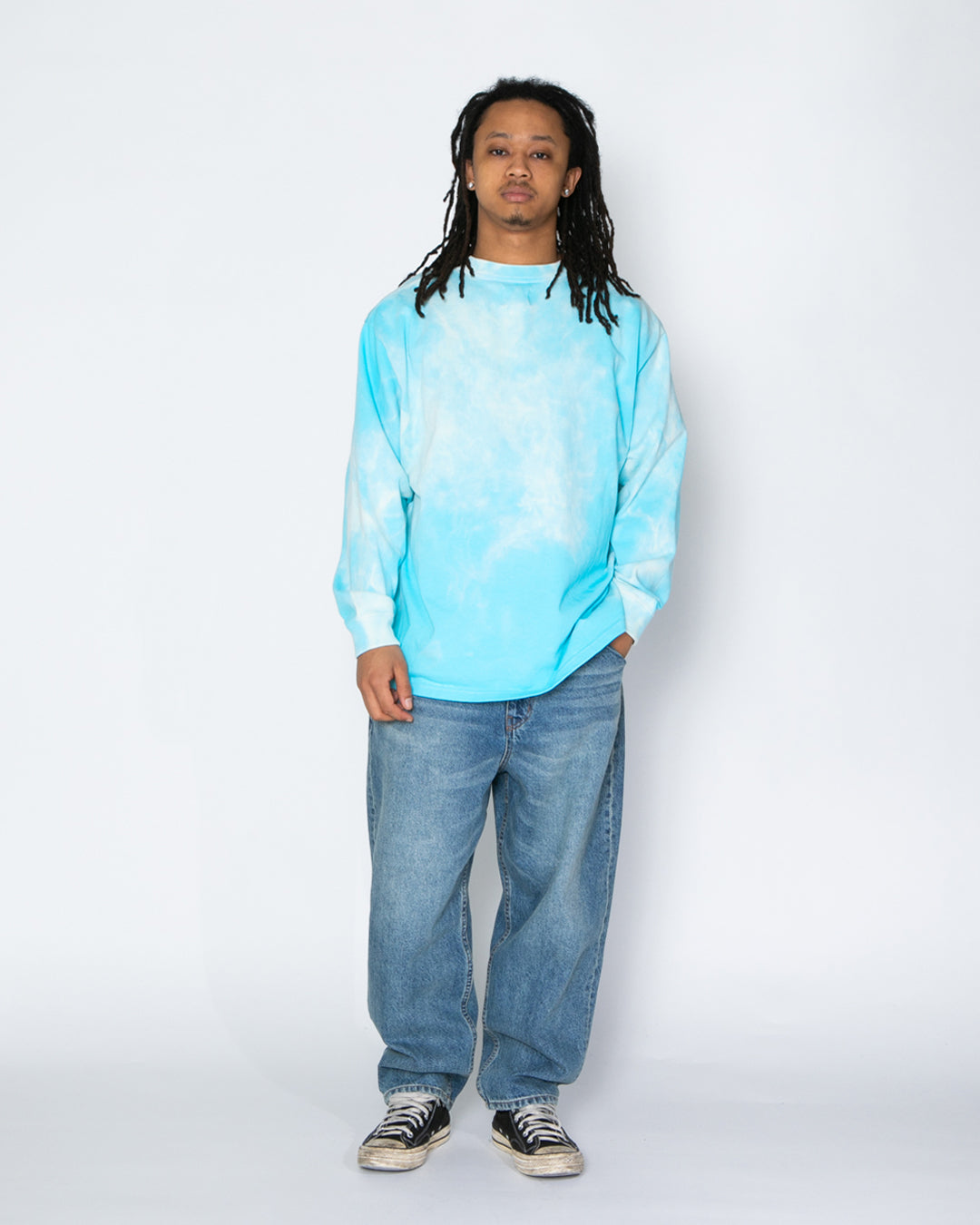 【2月販売予定】“One-Off Cloud Dye” L/S T-shirt / 2611130