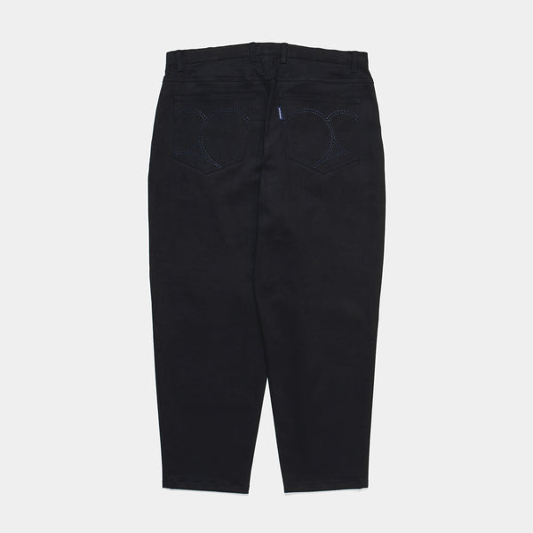 Loose Color Stretch Tapered Pants [Navy] / 2420804