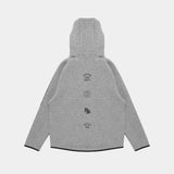 Double Knit Zip Up Parka [H.Gray] / EA2420103