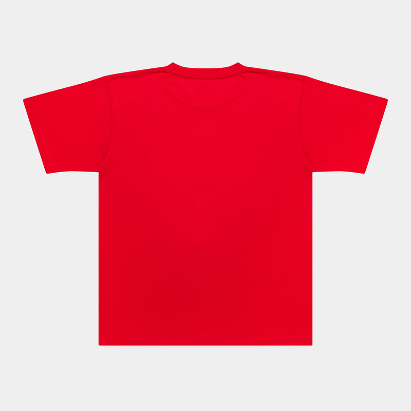 "Bridge Logo" T-shirt 6.2oz [Red] / HS2411119