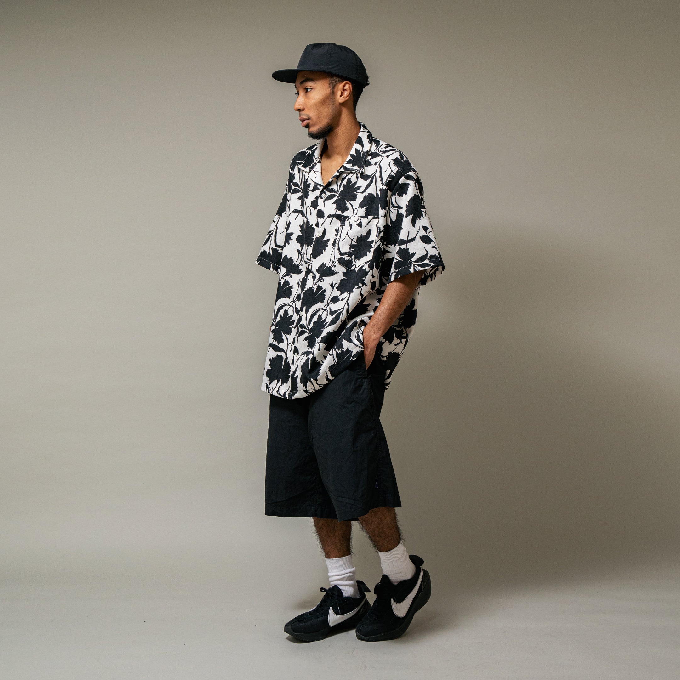 【5月発売予定】”Leaf Motif” Oversize Aloha Shirt / 2510204