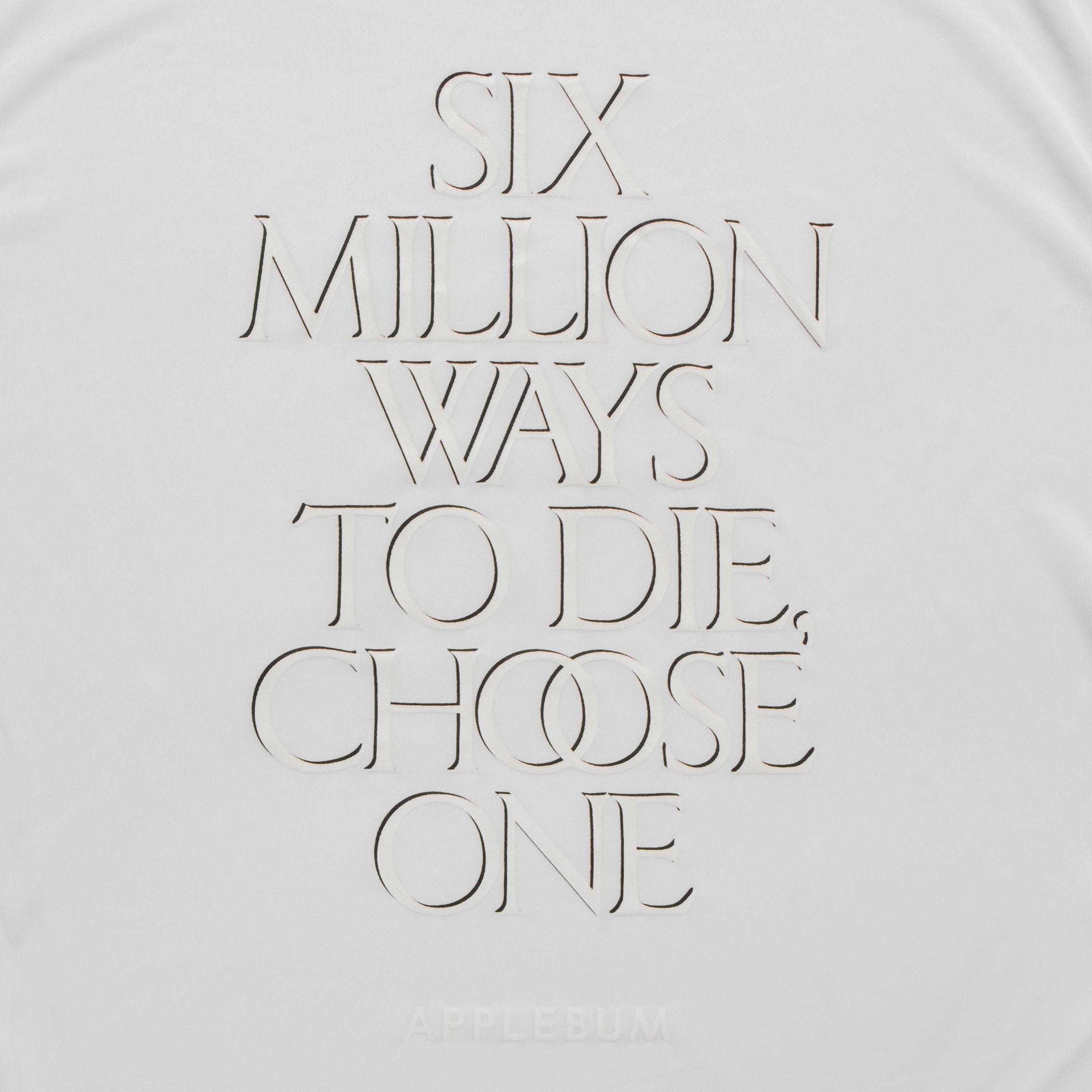 【2月発売予定】“Six Million” Dry T-shirt [Show & Prove] / 2511130