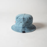 “Apple Logo" Denim Bucket Hat [L.Blue] / 2420906