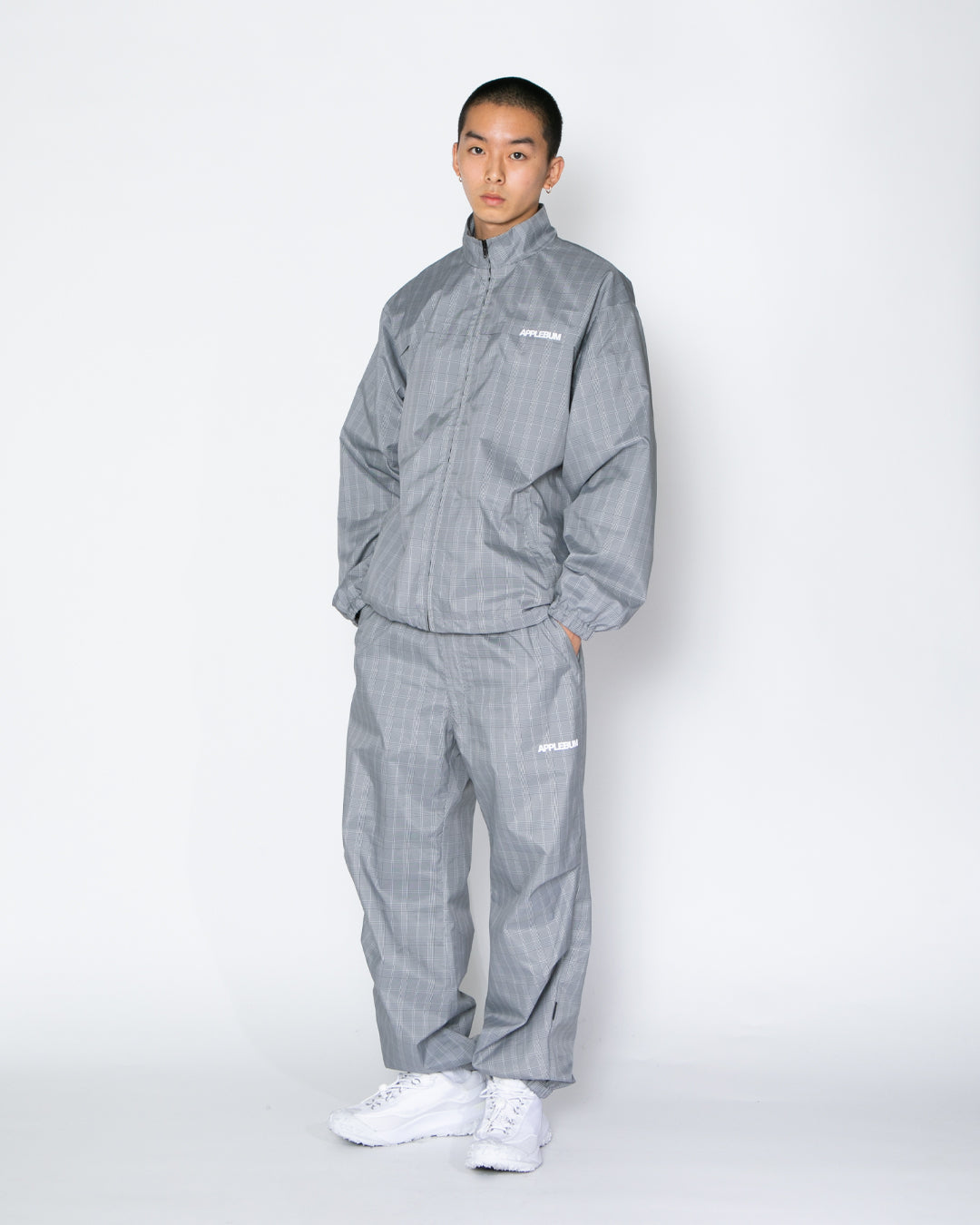 Check Taffeta Track Jacket / 2610605