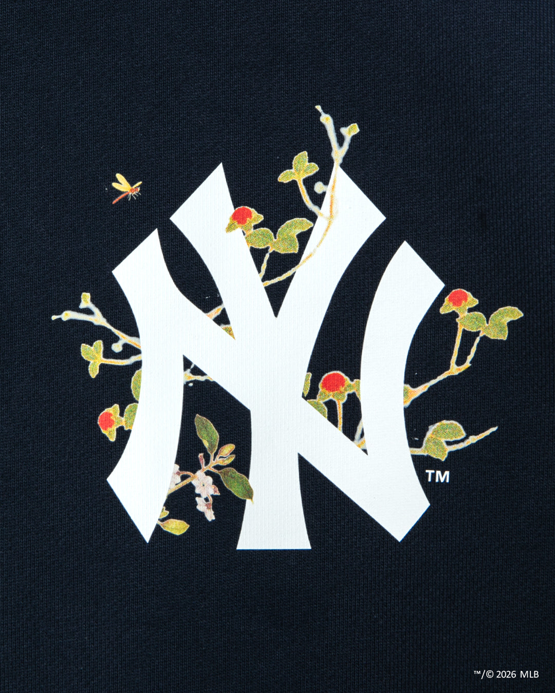 “NY Yankees” 리프 로고 후드티 / ML2620401Y