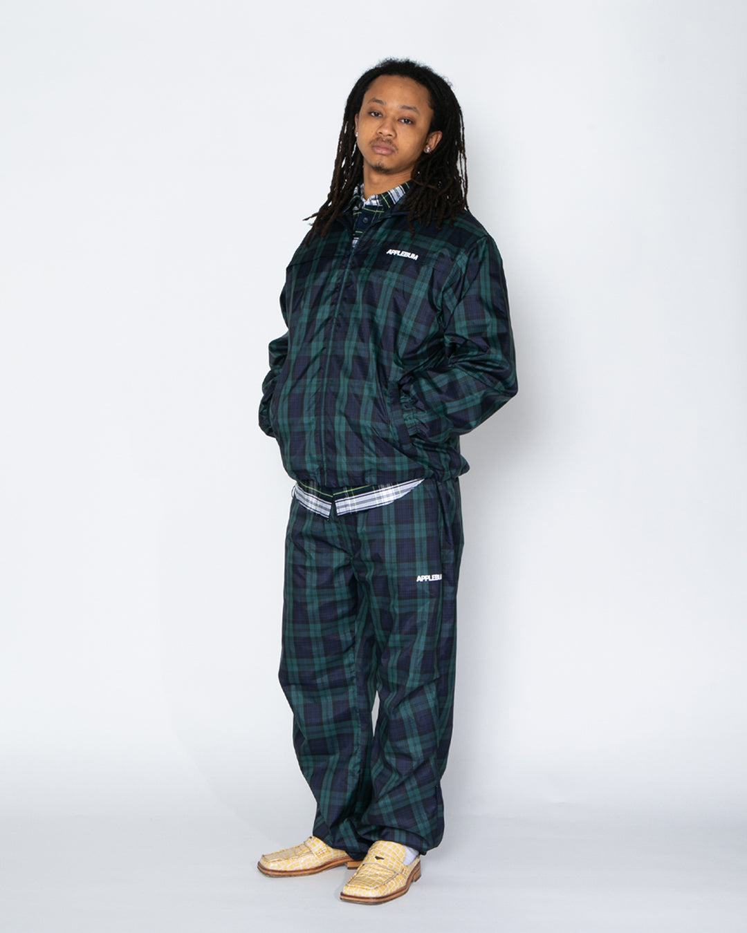 Check Taffeta Track Jacket / 2610605