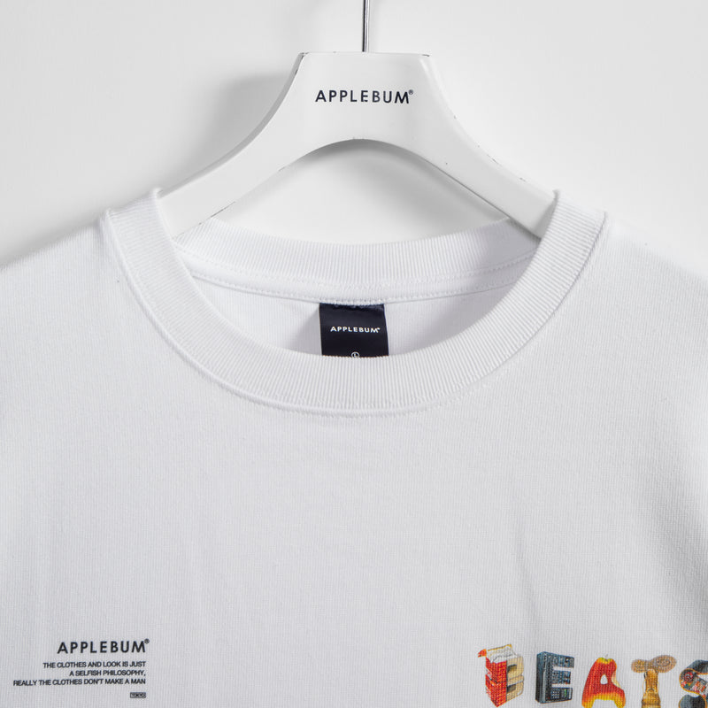 "BEATS" T-shirt 12oz [White] / 2411115