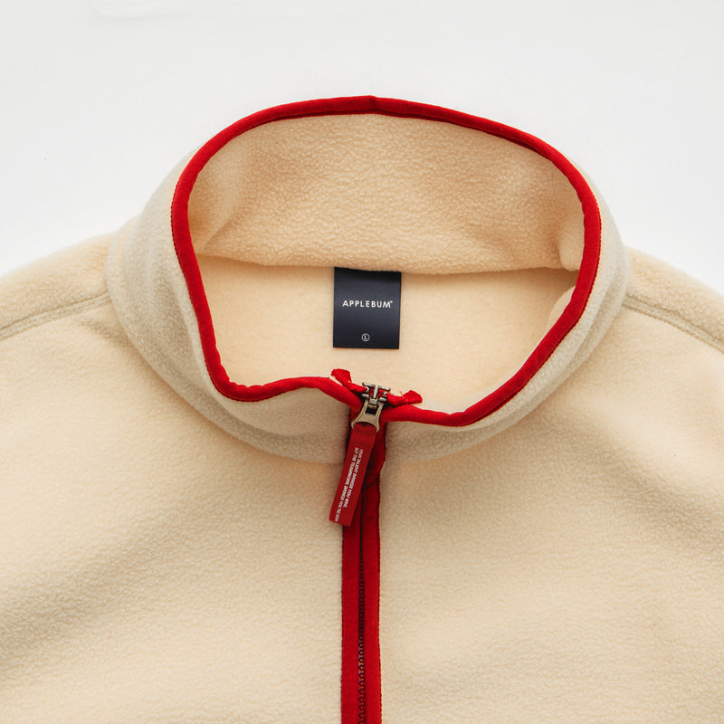 Fleece Half Zip Jacket [Beige] / 2420616