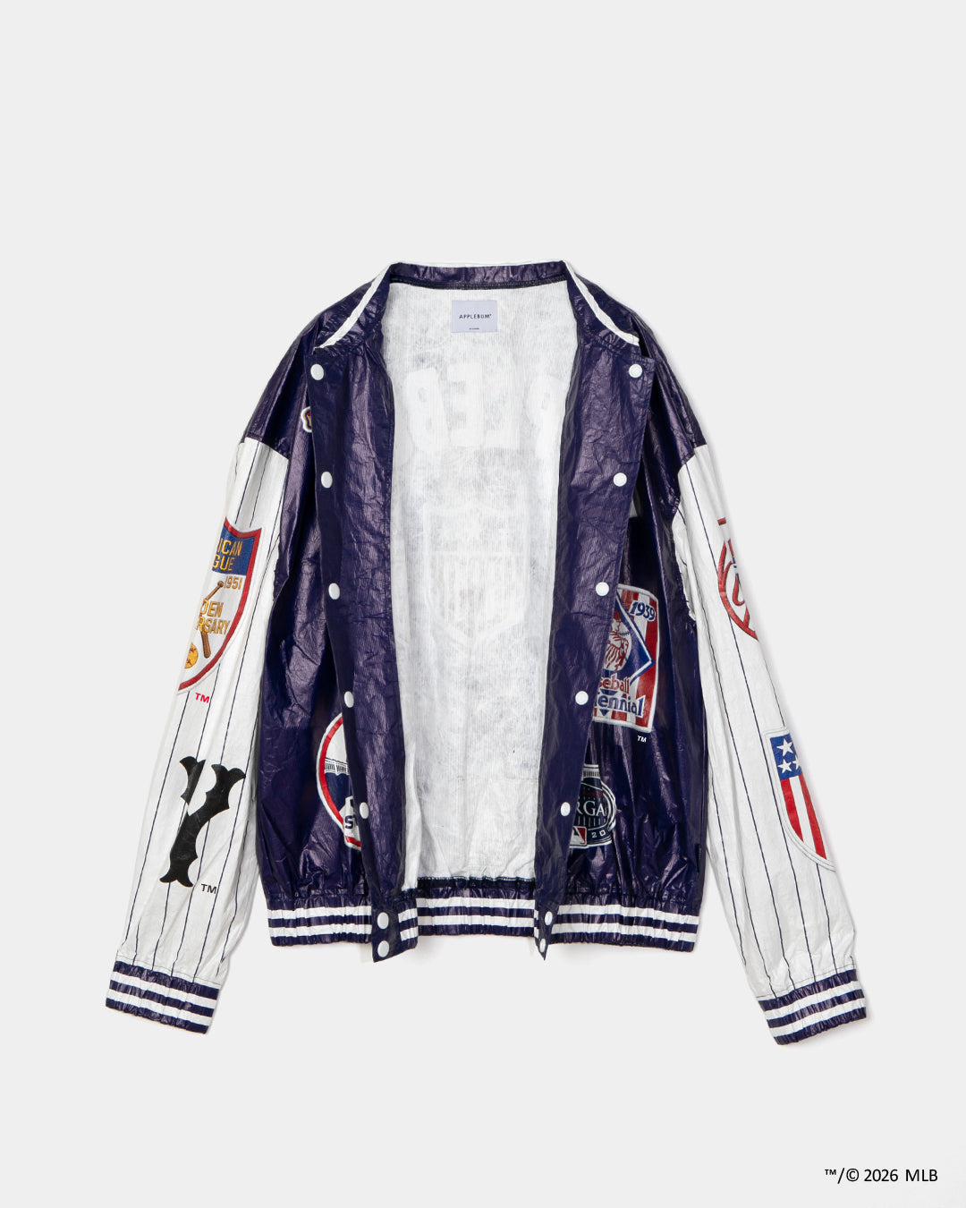 "NY Yankees" Tyvek Stadium Jacket / ML2620601Y