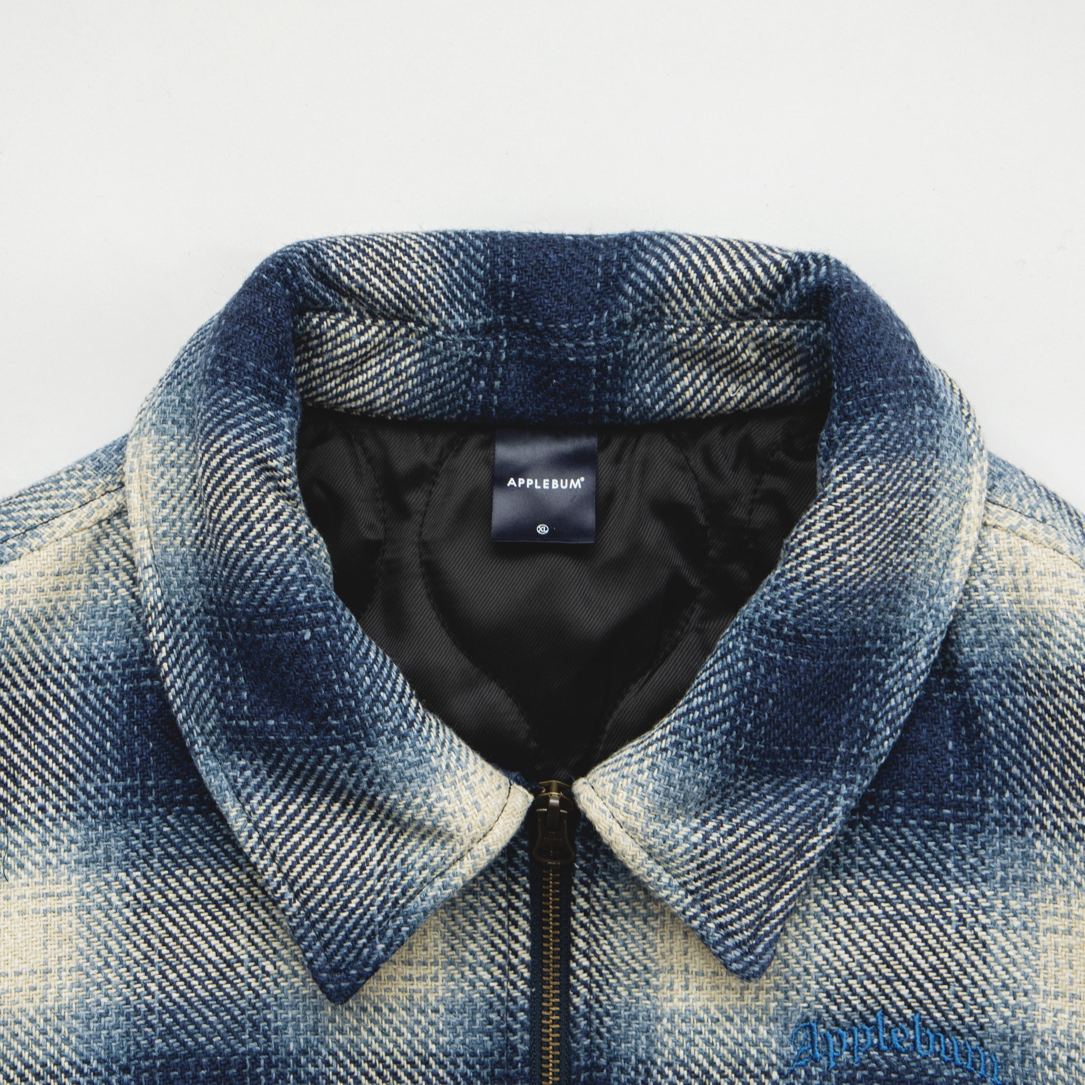 Ombre Check Jacket [Navy/White] / 2420615