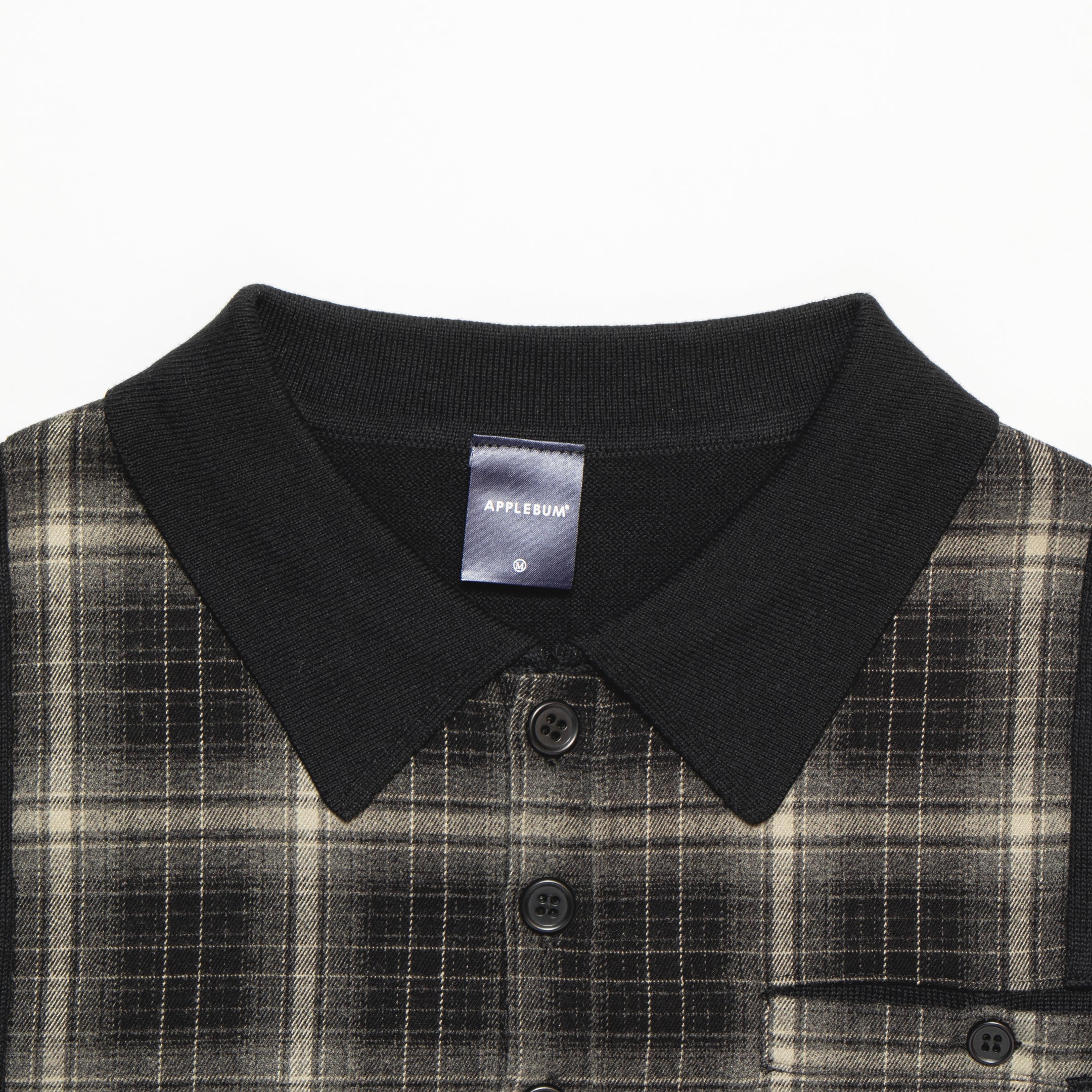 Knit Polo Shirt [Black] / 2320501