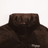 Synthetic Suede Innercotton Jacket [Dark Brown] / 2420612