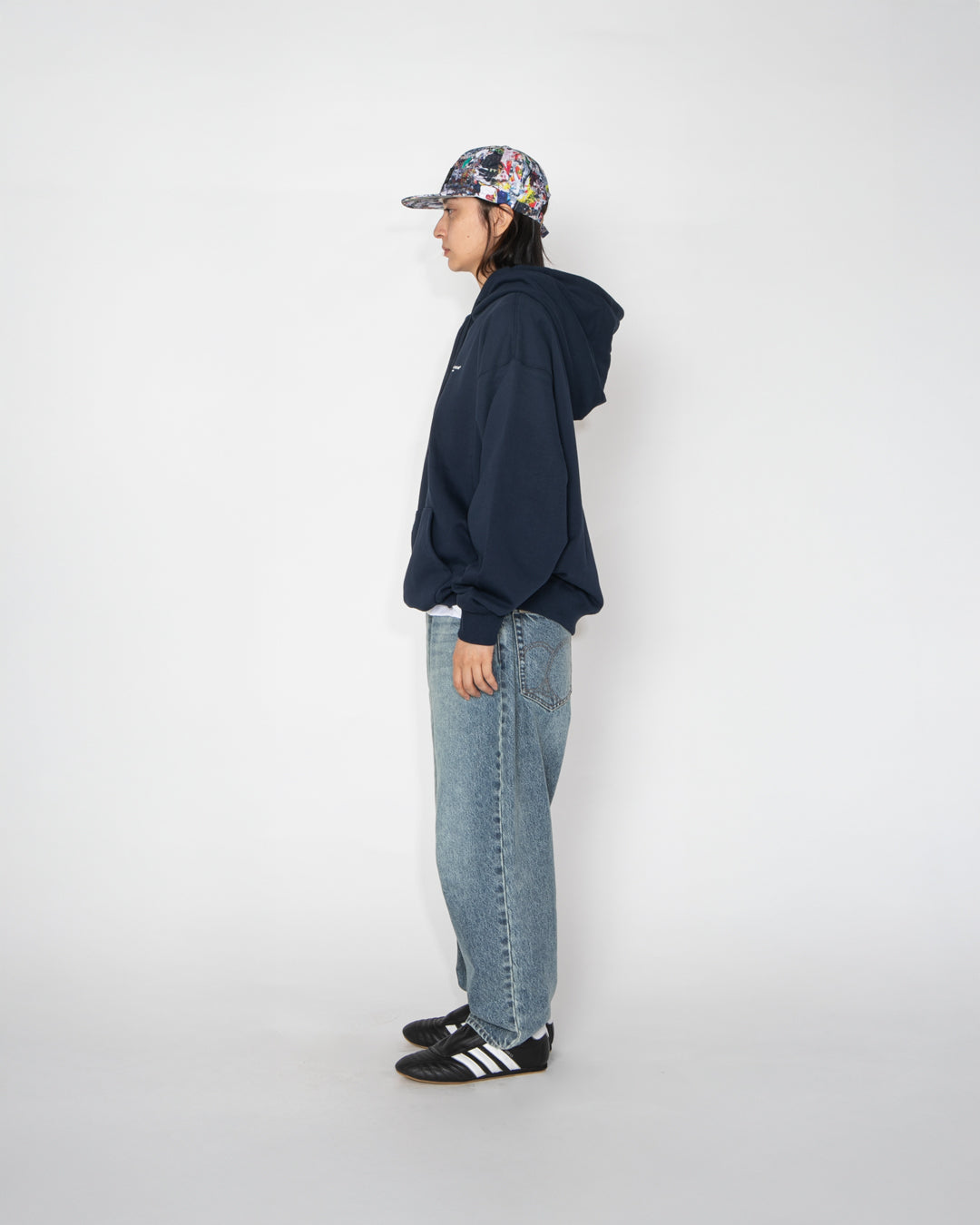 “Selena” Wide Tapered Denim Pants 26aw (Damage) / 2620811