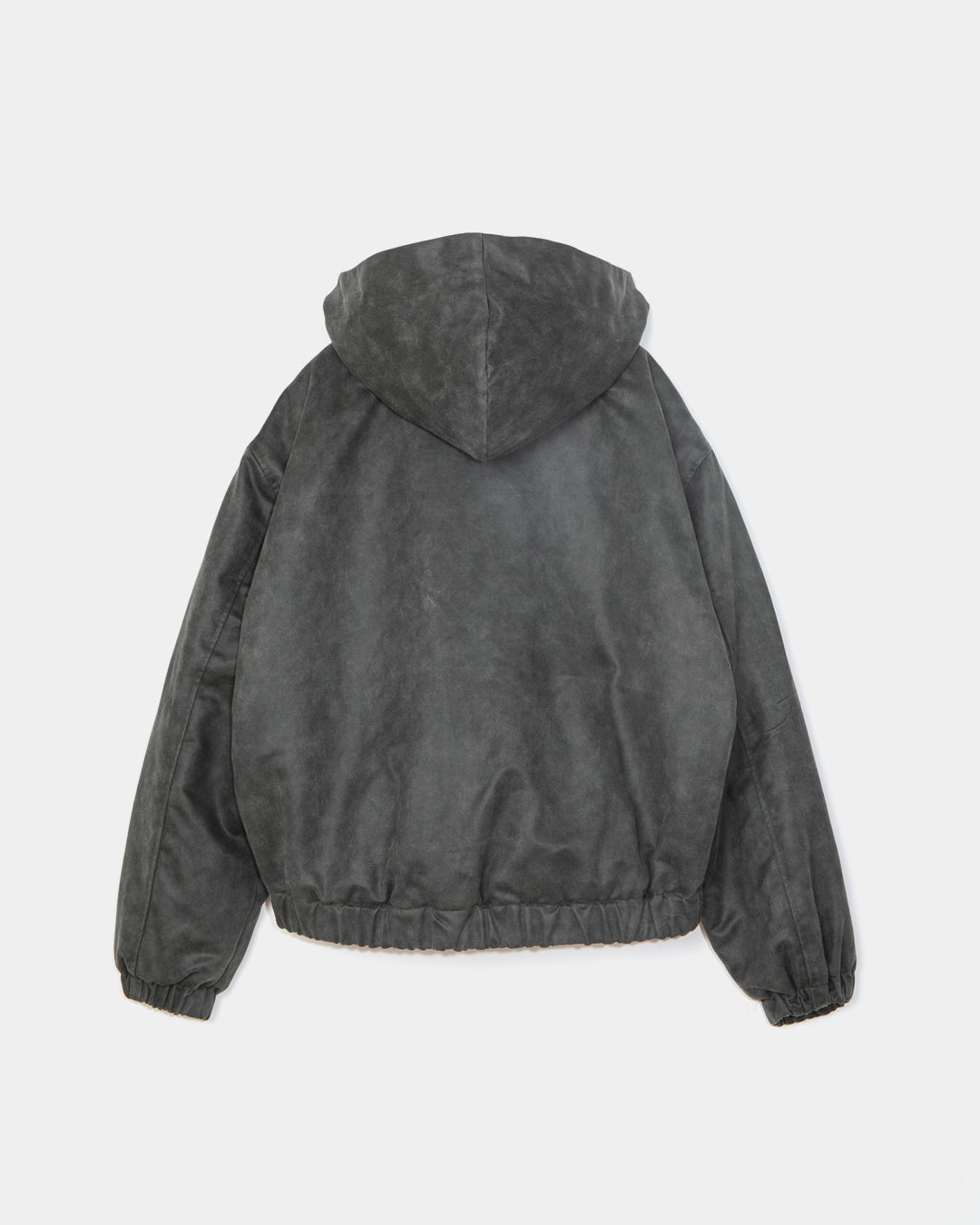 Synthetic Leather Hoodie / 2620602
