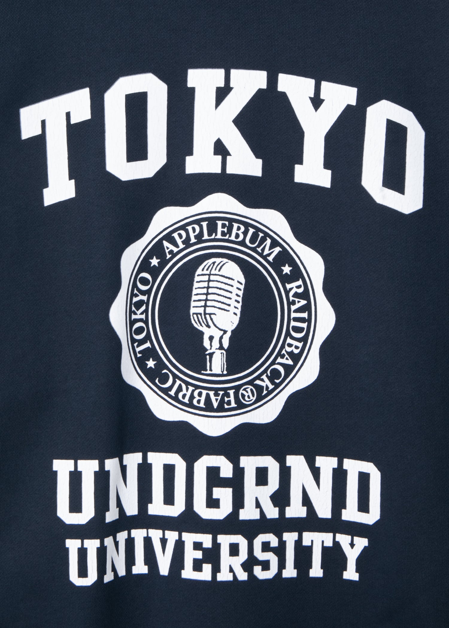 【Limited】“TOKYO UNDERGROUND UNIVERSITY” Crew  / GT2520404