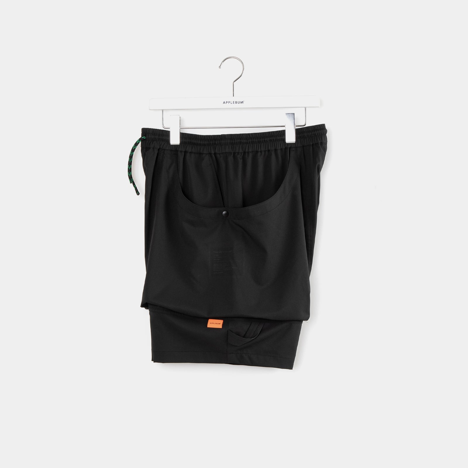 Side Pocket Active Shorts [Black] / 2410811 – APPLEBUM