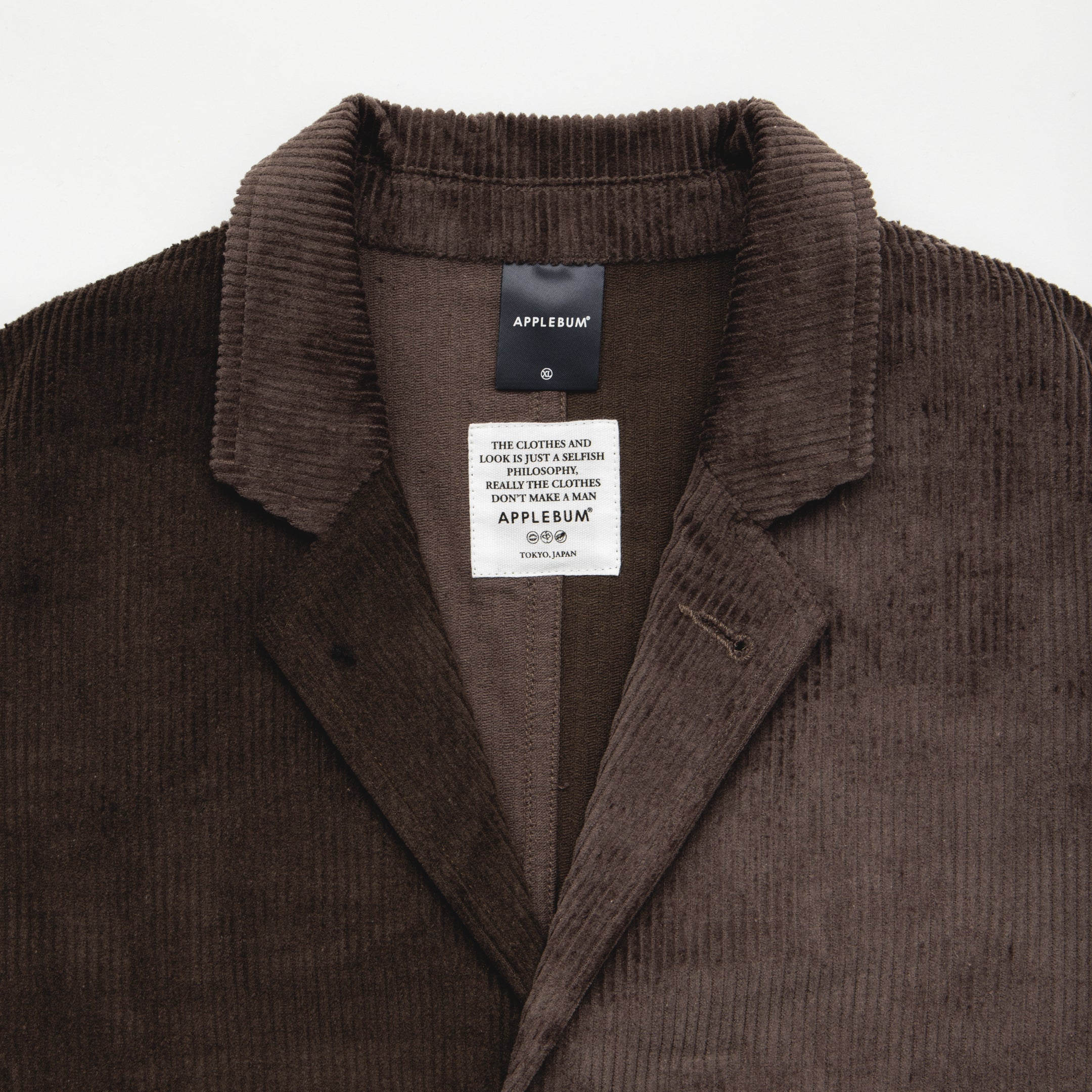 Corduroy Bi-Color Jacket [Brown/Brown] / 2420622