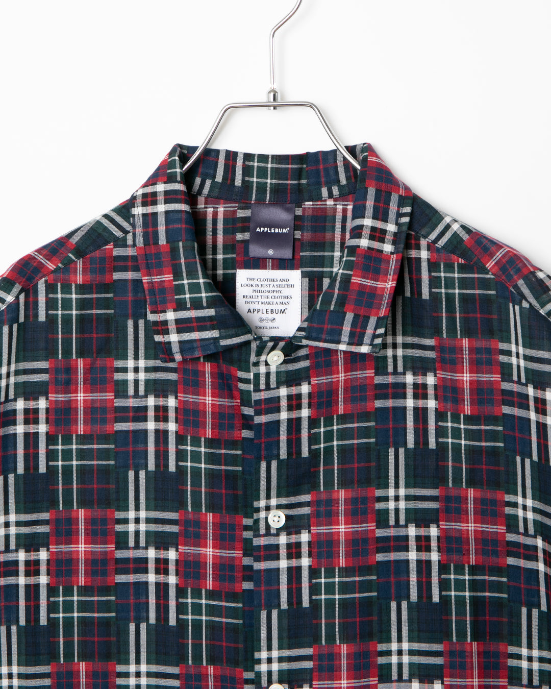 【4月発売予定】Patchwork Pattern S/S Shirt / 2610215