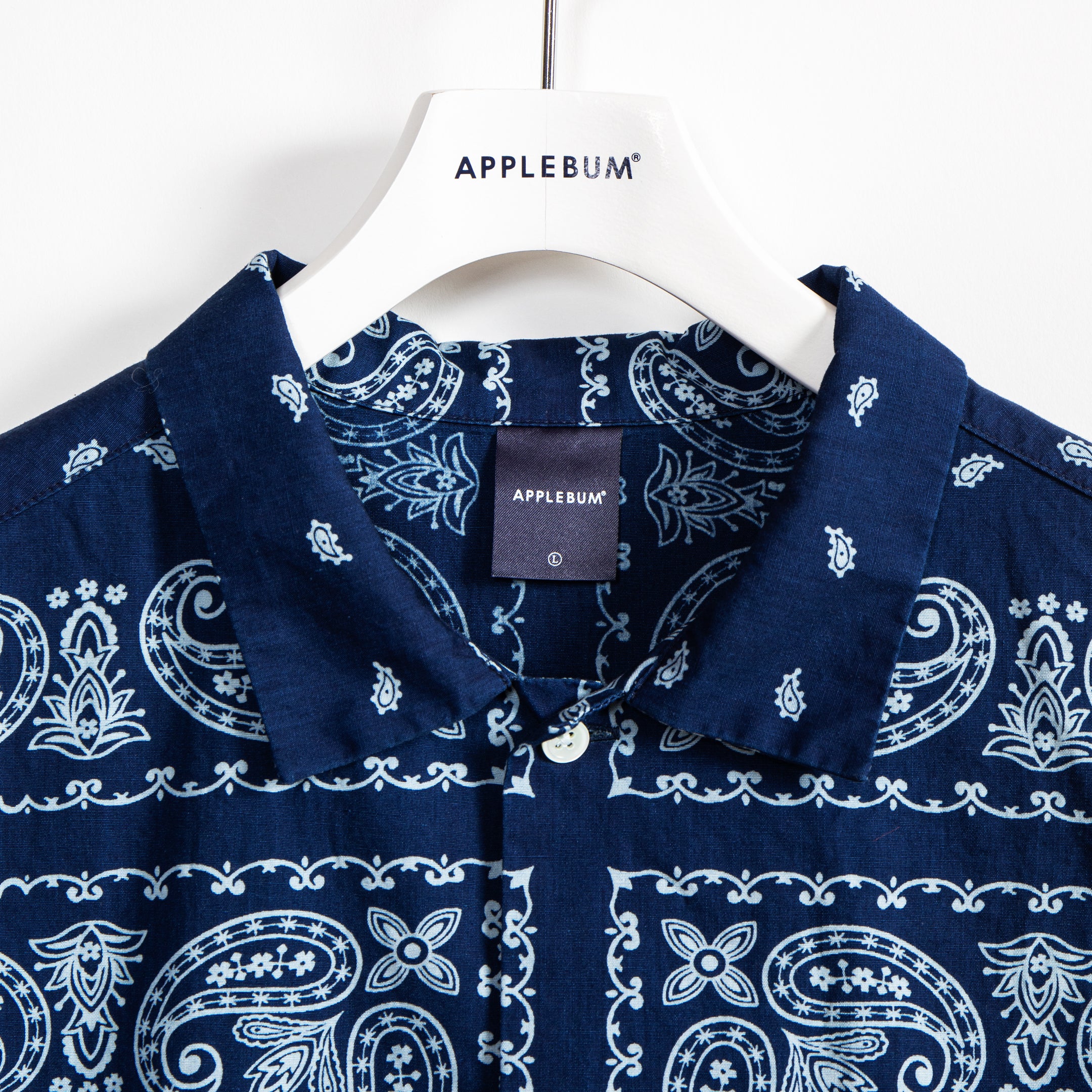 Indigo Paisley Shirt / 2410209