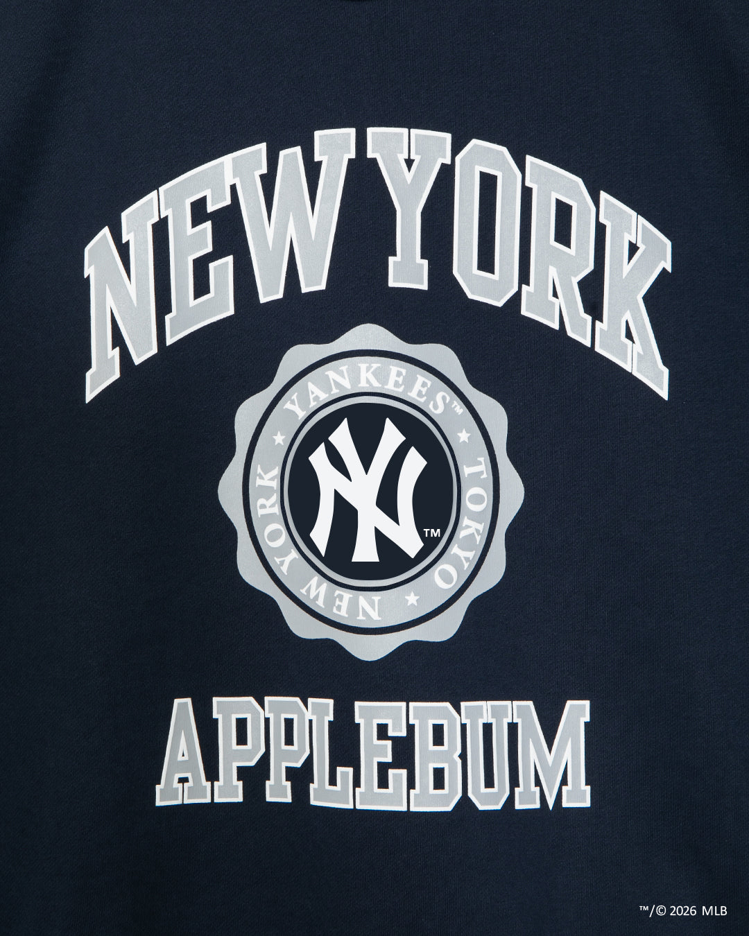 “NY Yankees” College Crew Sweat / ML2620402Y