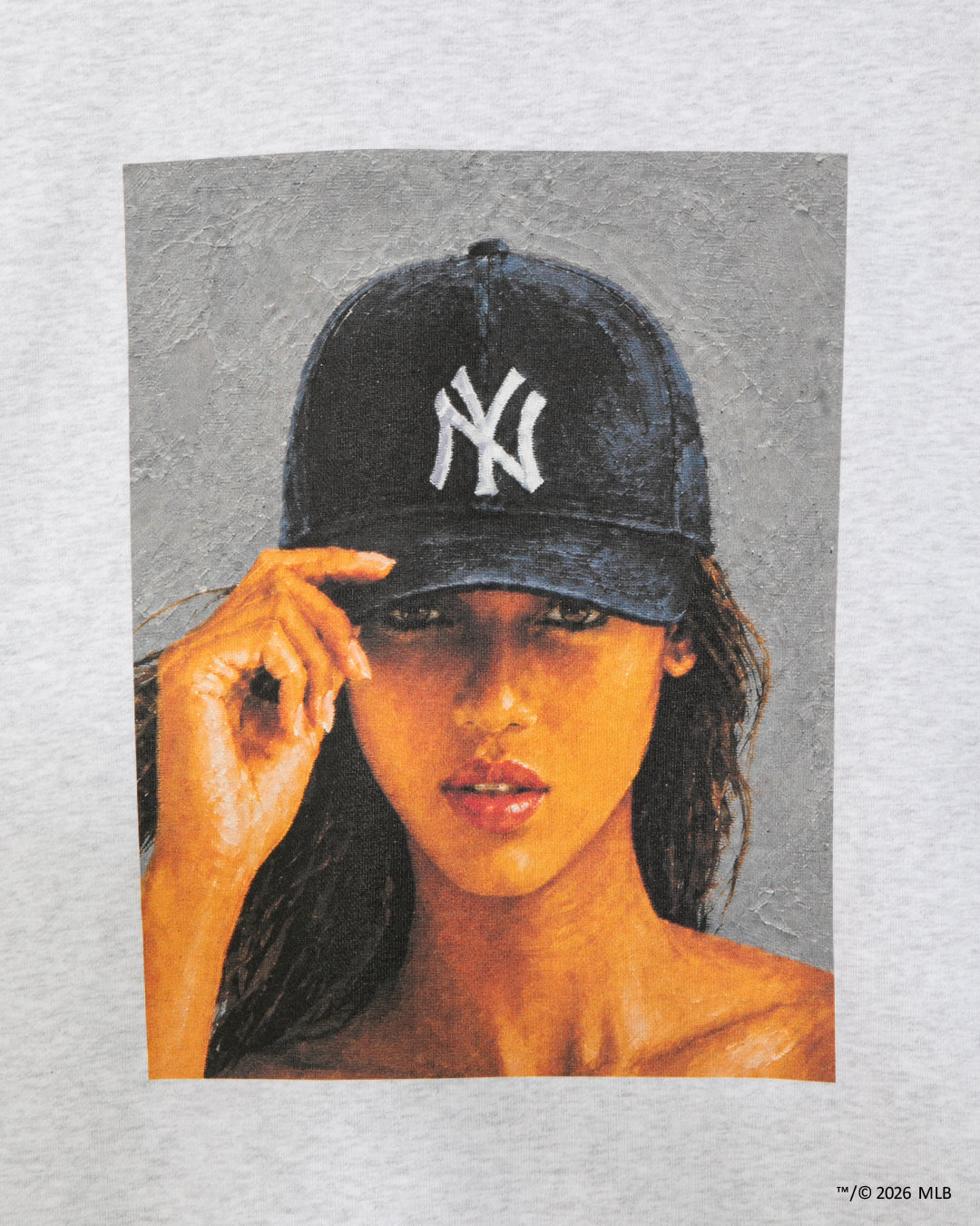 “YANKEES GIRL” 크루 스웨트 / ML2620405Y