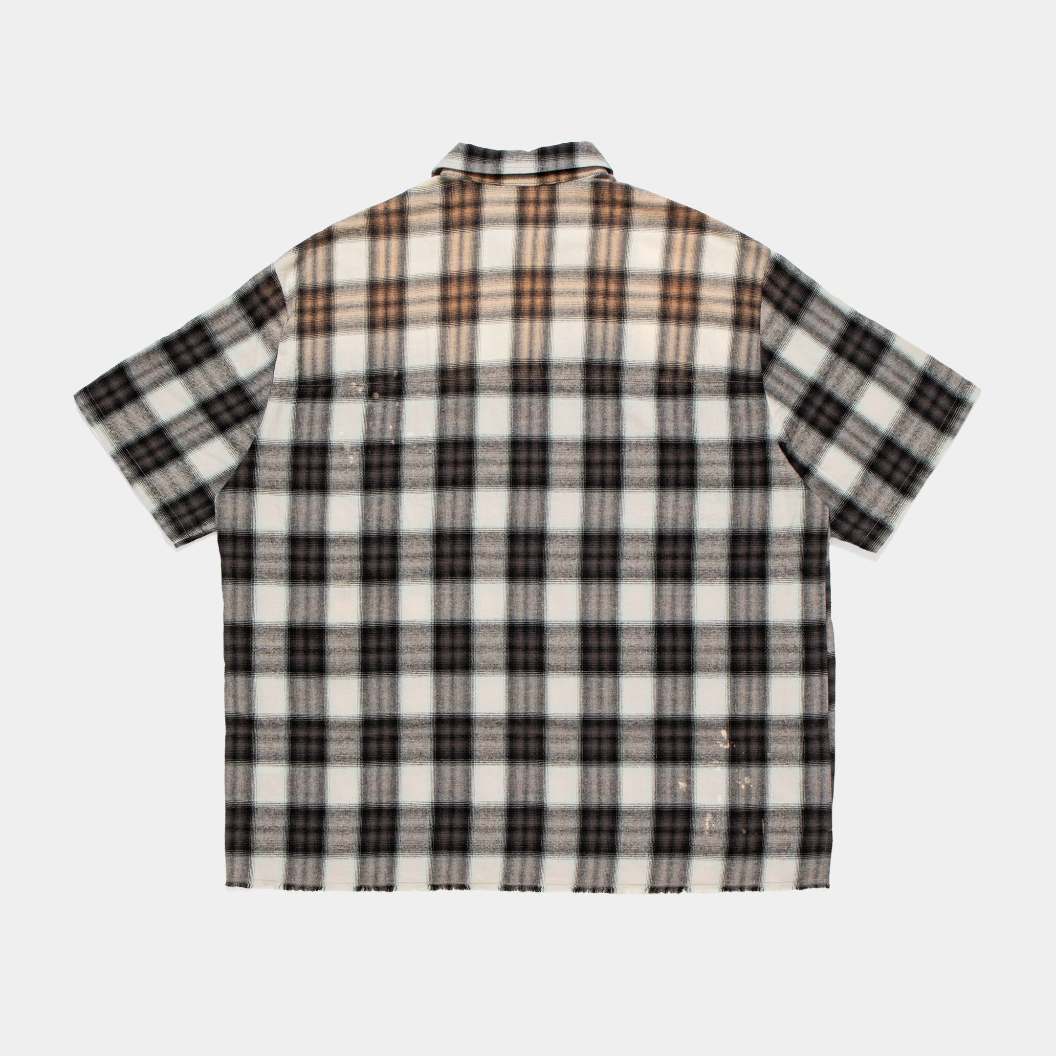 【5月発売予定】Ombre Check Damage S/S Shirt / 2510202