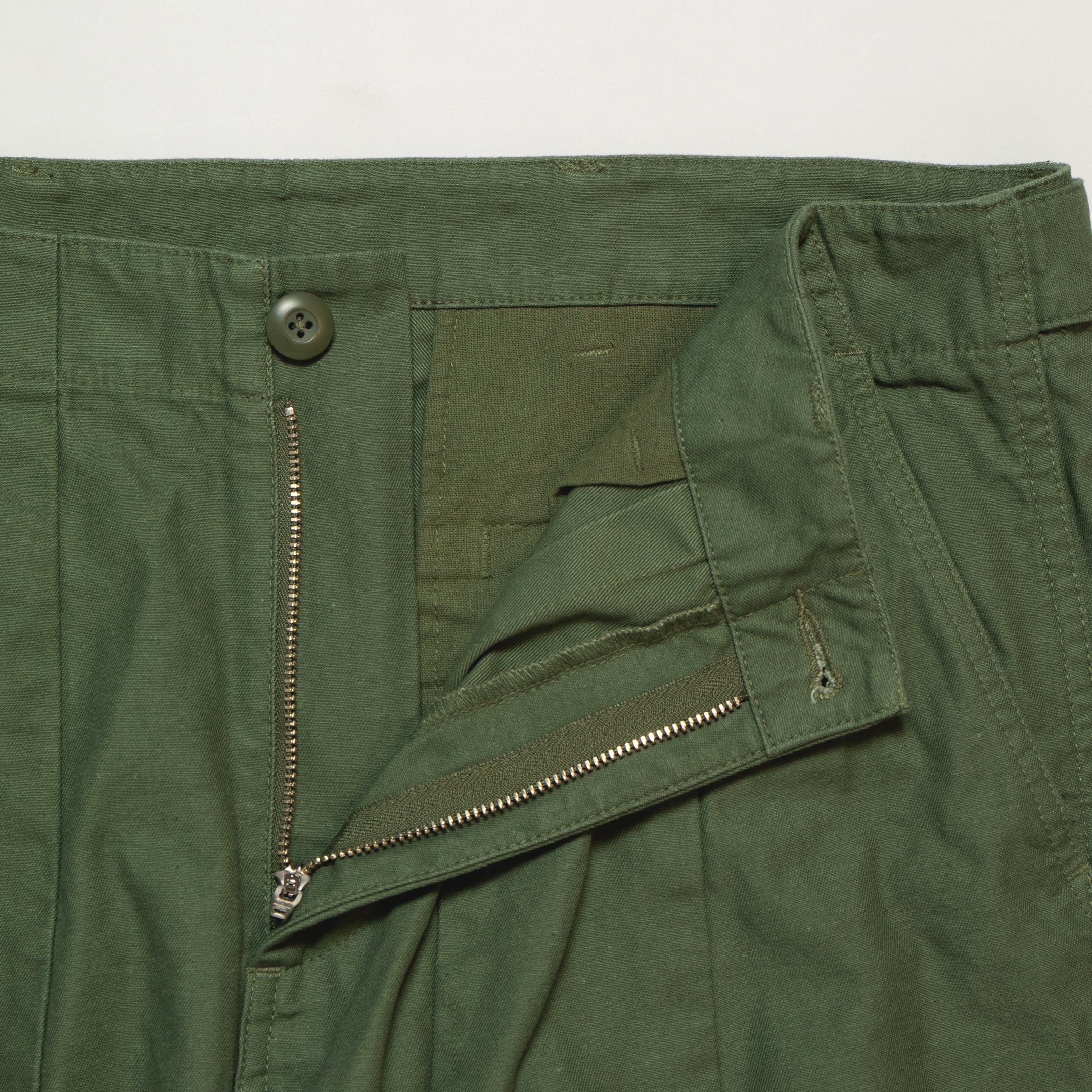 Wide Military Pants [Olive] / 2420803