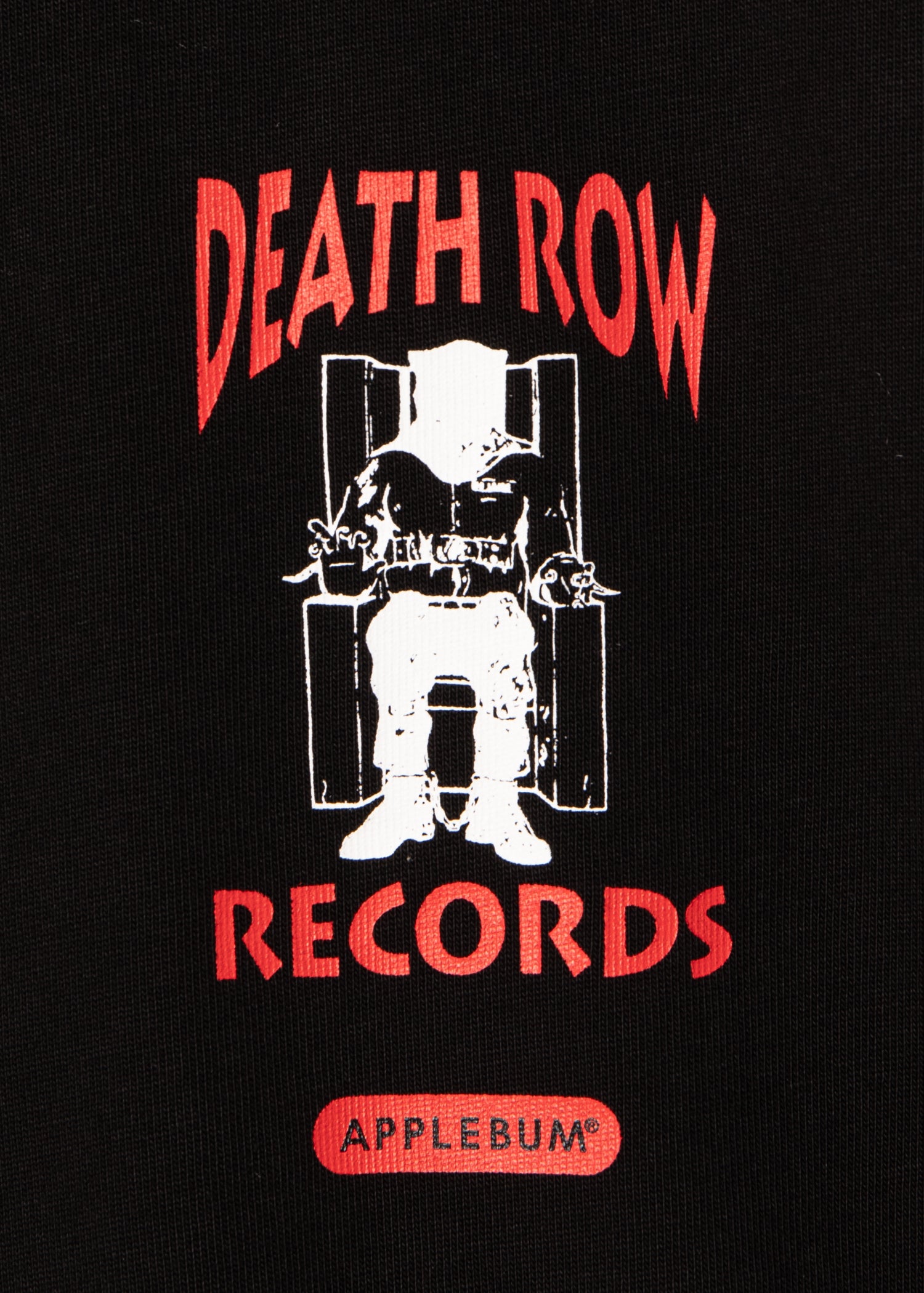 APPLEBUM “DEATH ROW RECORDS” Tシャツ DEATH ROW RECORDS” T-SHIRT/ DR2511101