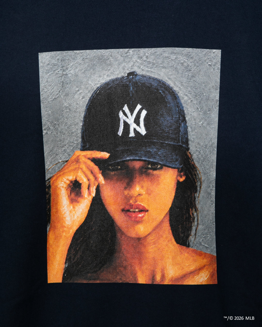 “YANKEES GIRL” 크루 스웨트 / ML2620405Y
