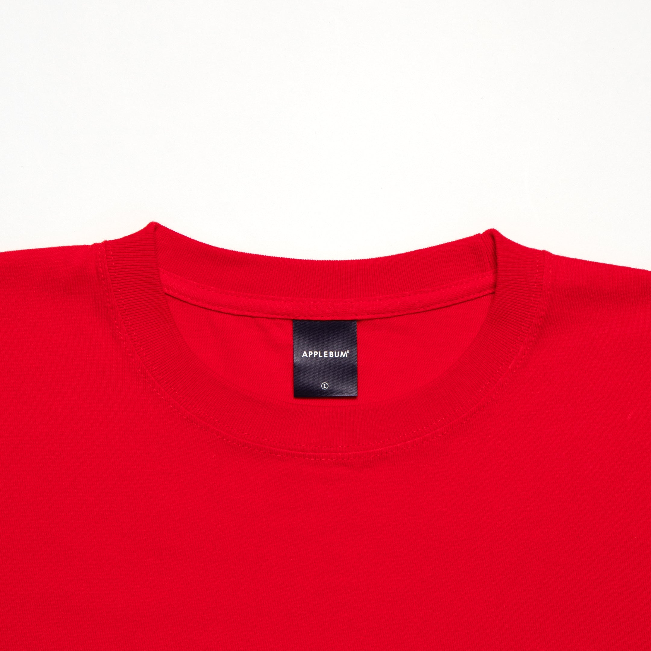 "Bridge Logo" T-shirt 6.2oz [Red] / HS2411119