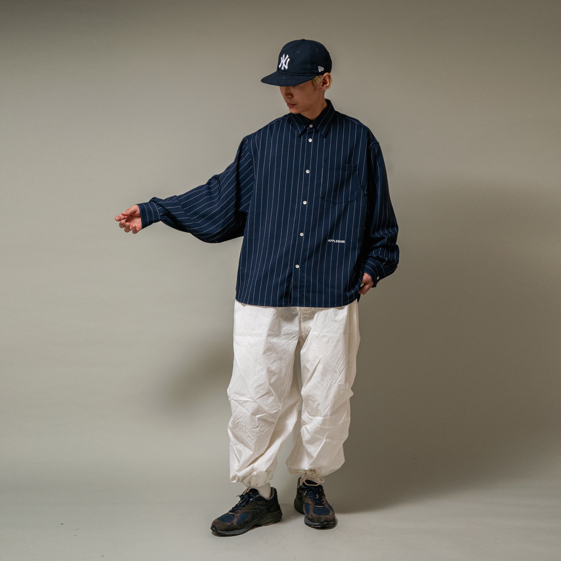 【2月発売予定】Stripe Oversize L/S Shirt / 2510210