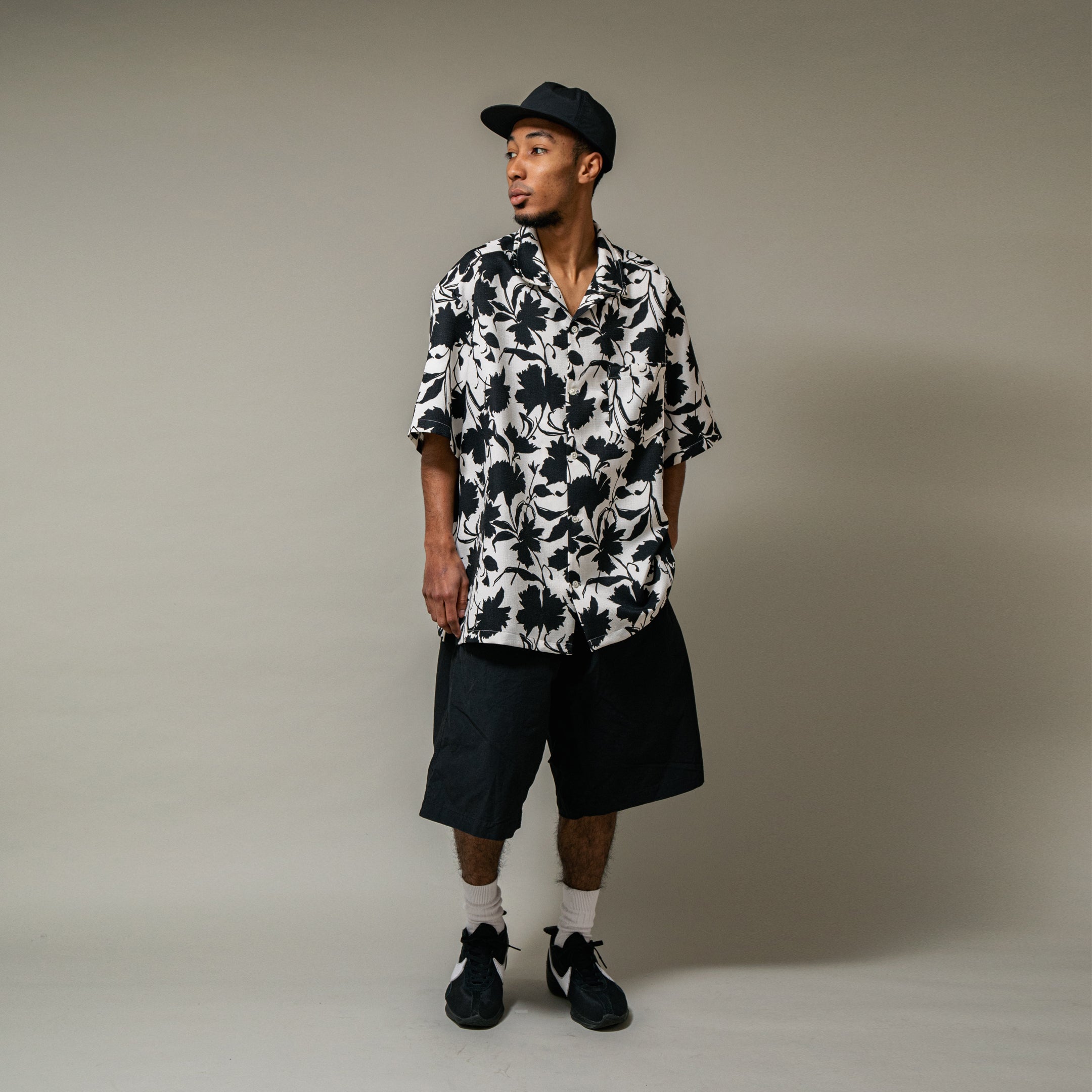 【5月発売予定】”Leaf Motif” Oversize Aloha Shirt / 2510204