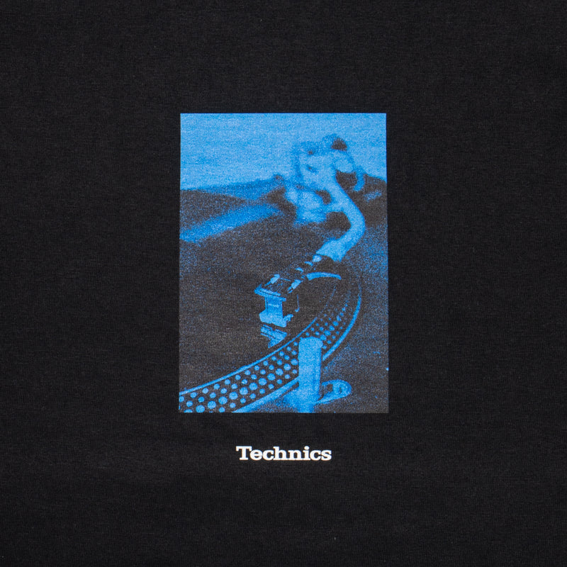 "Blue Print" T-shirt 6.2oz [Black] / TE2411101