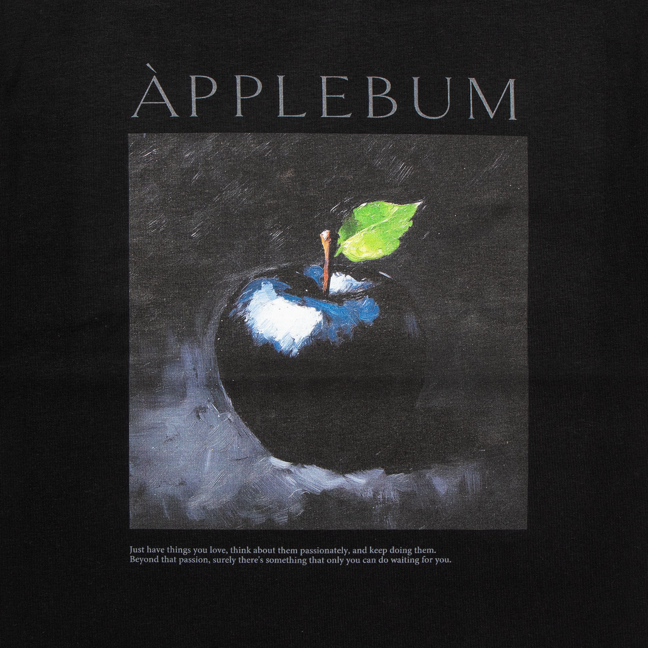 【3月発売予定】"Black Apple" T-shirt 12oz  / 2511101