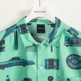 "Cali" Aloha Shirt [Green] / 2410207