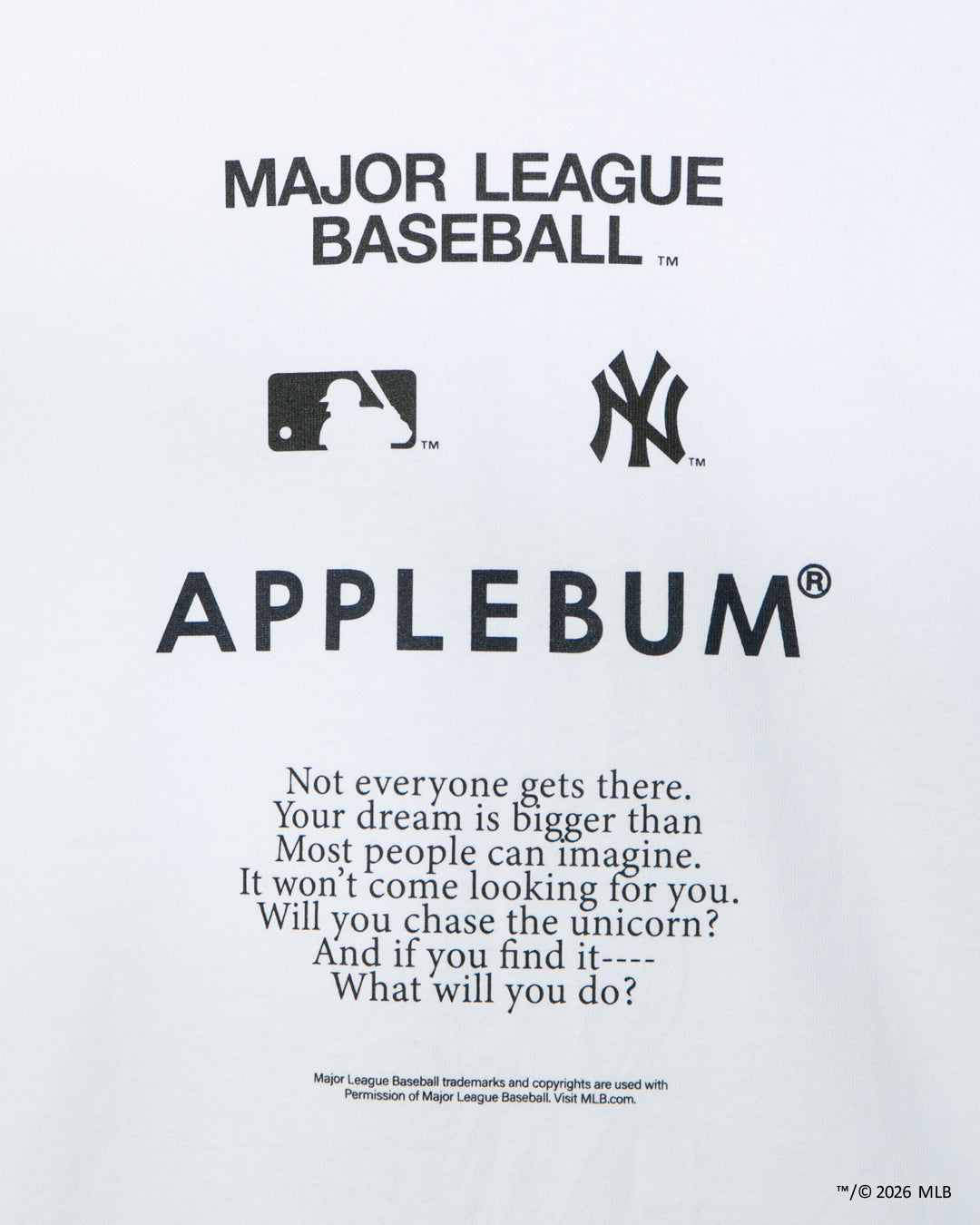 “YANKEES GIRL” T-shirt / ML2621109Y