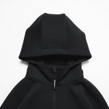 Double Knit Zip Up Parka [Black] / EA2420103