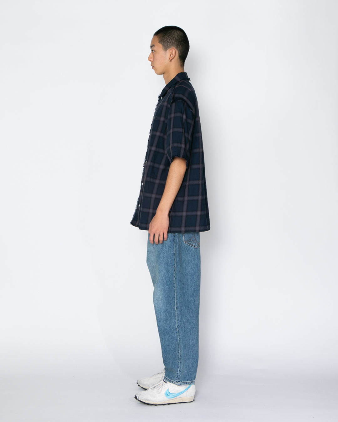 【5月発売予定】Cut Off Ombre Check S/S Shirt / 2610216