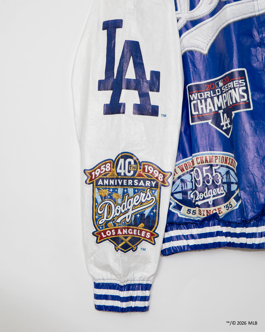 “LA Dodgers” Tyvek 스타디움 재킷 / ML2620601L