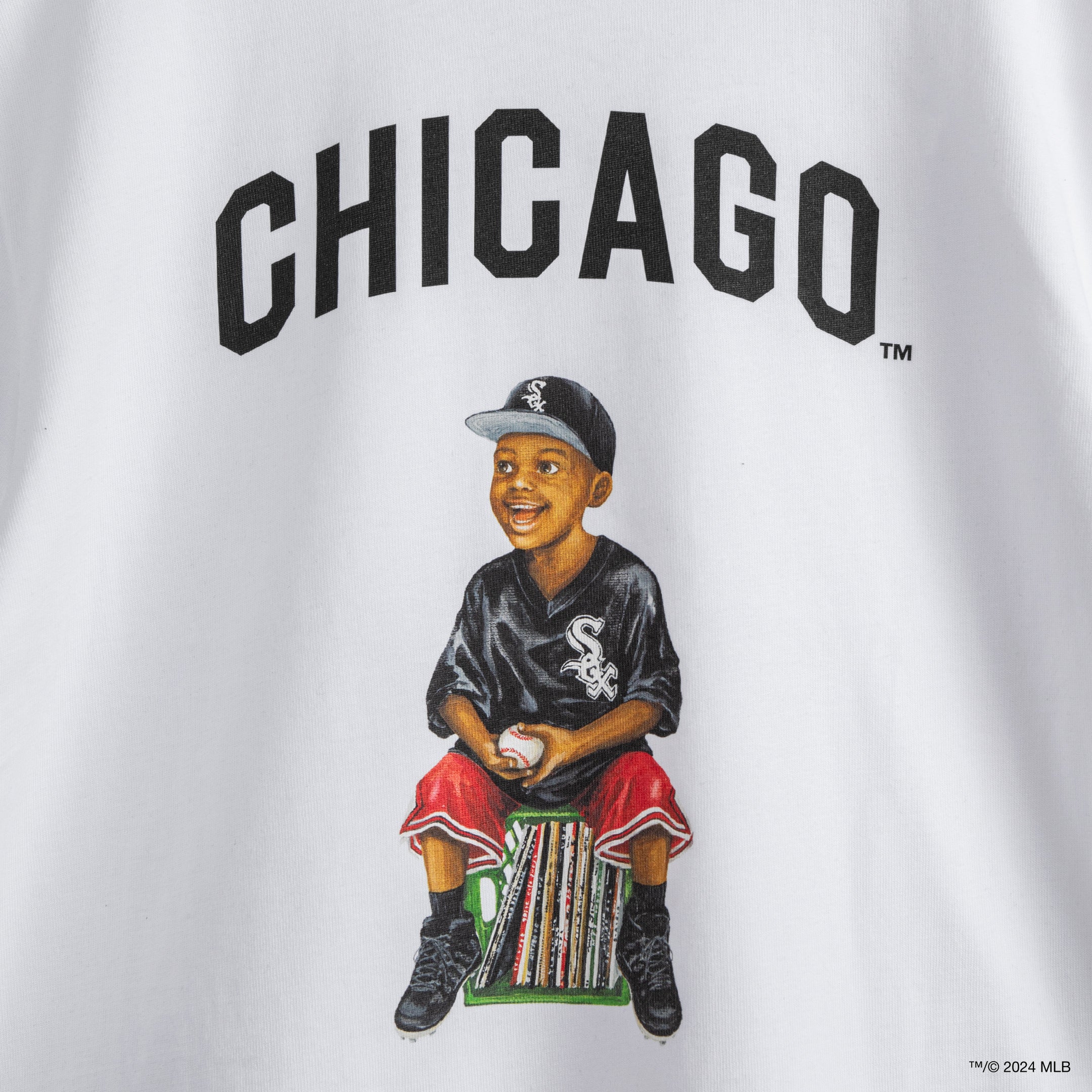 "Chicago White Sox Boy" T-shirt [White] / ML2411101W