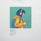 “Headphone Girl” L/S T-shirt / EA2421103